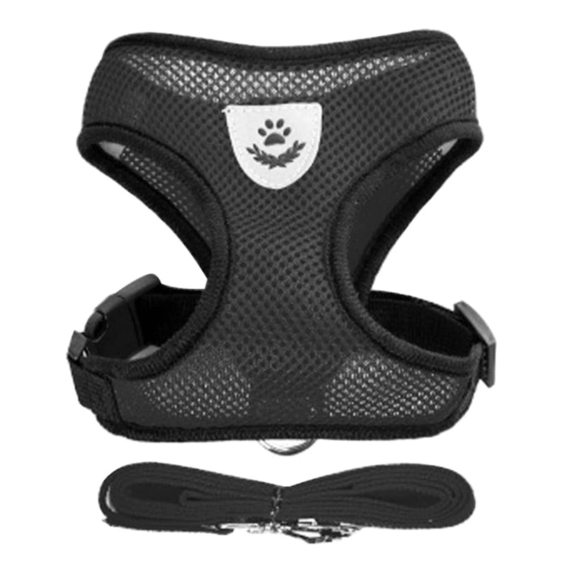 Harnais pour chat gilet respirant anti-fuite