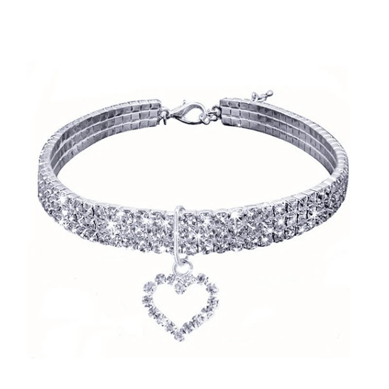 Collier en cristal pour chat