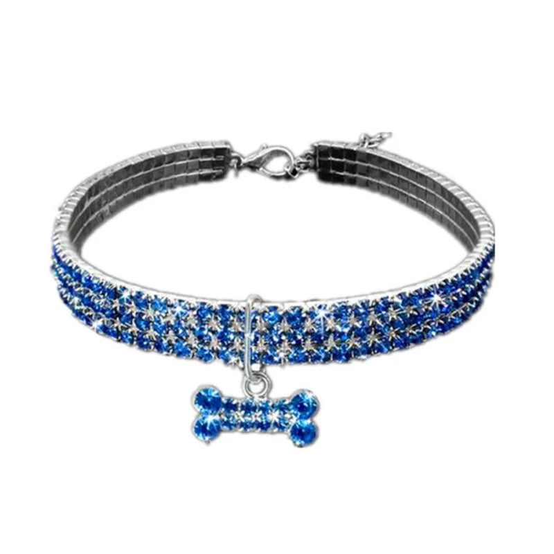 Collier en cristal pour chat