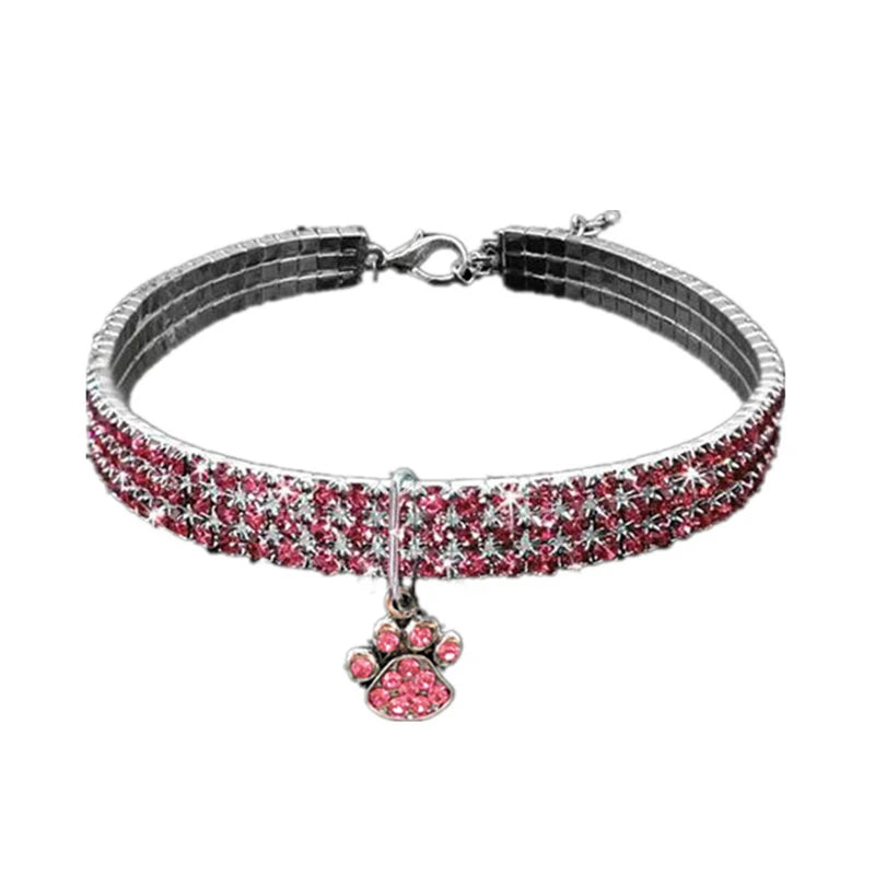 Collier en cristal pour chat