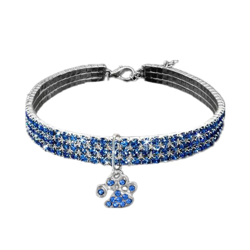 Collier en cristal pour chat