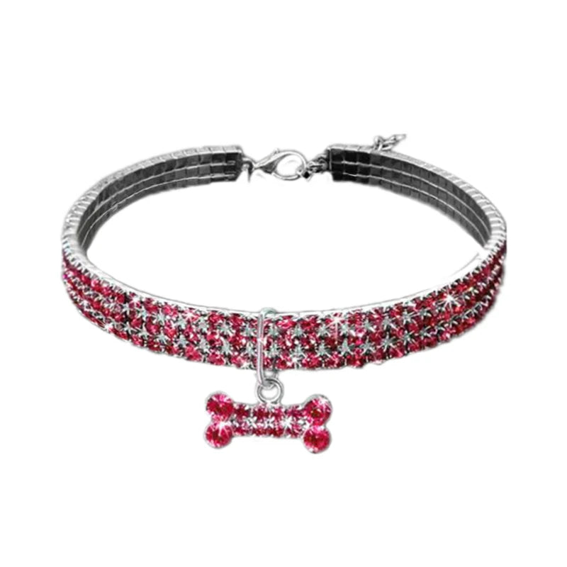 Collier en cristal pour chat