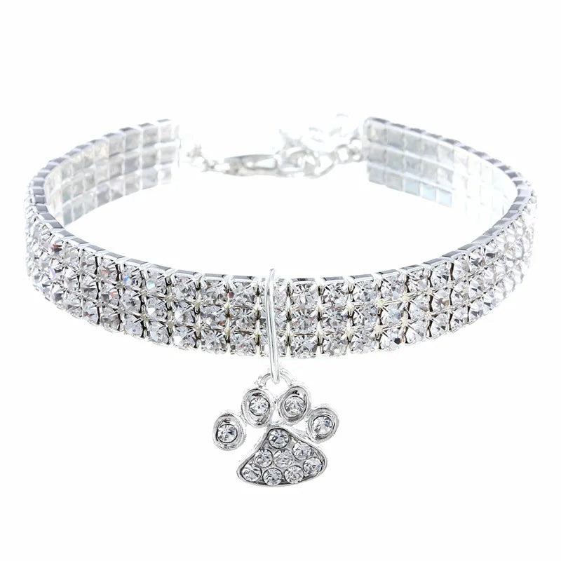 Collier en cristal pour chat
