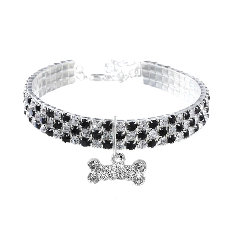 Collier en cristal pour chat