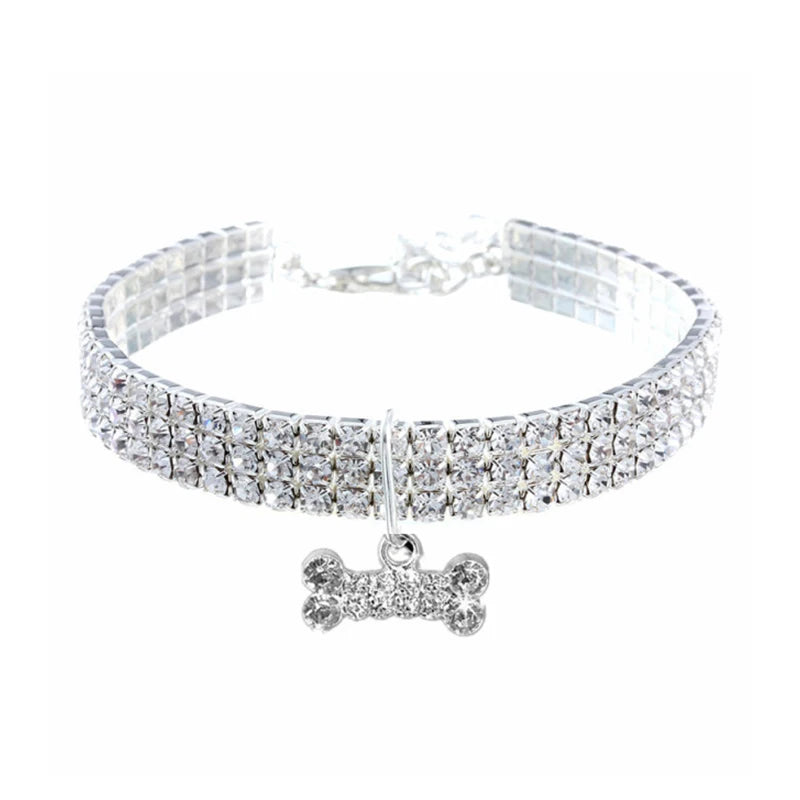 Collier en cristal pour chat