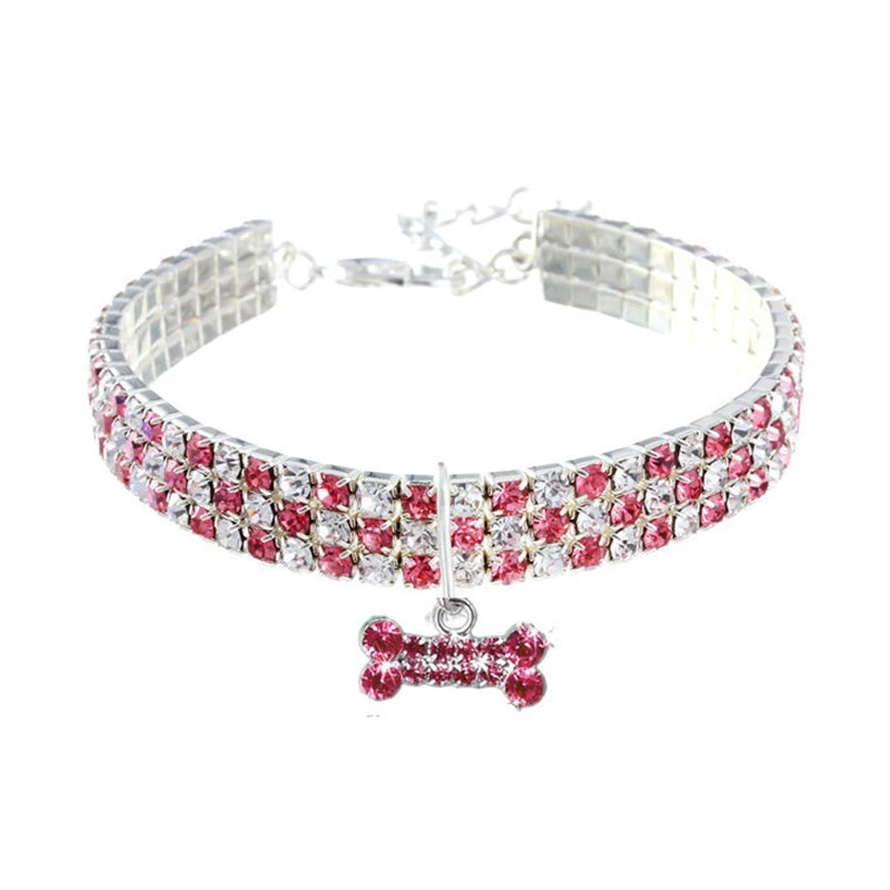 Collier en cristal pour chat